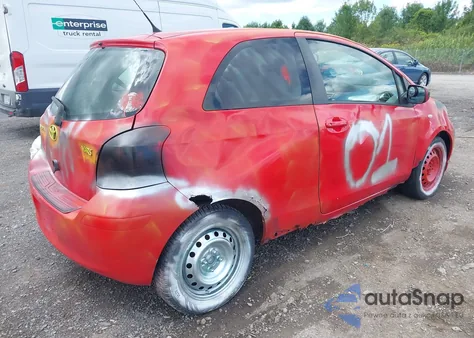 2010 Toyota Yaris из США, поврежденный, VIN JTDJT4K34A5313518